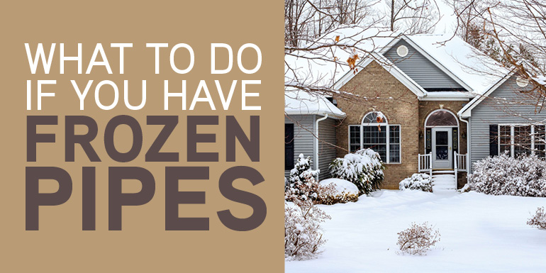 What to Do About Frozen Pipes?