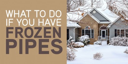 What to Do About Frozen Pipes?